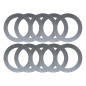 Jeu De 10 Bagues De 0.1 A 1.0Mm Al 50 ref 964.5.070.50.00 Leman