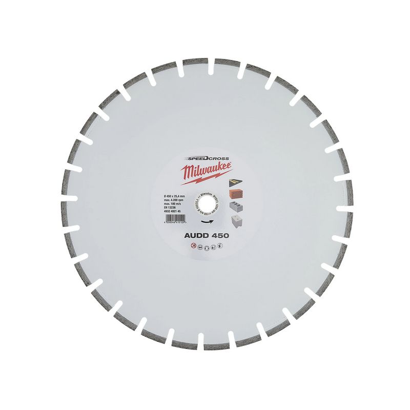 DISQUE DIAMANT SPEEDCROSS AUDD 450MM DISQUE DIAMANT SPEEDCROSS AUDD 450MM