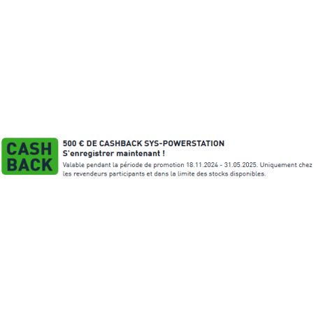 [Opé CashBack -500€] SYS-PowerStation SYS-PST 1500 Li HP Festool