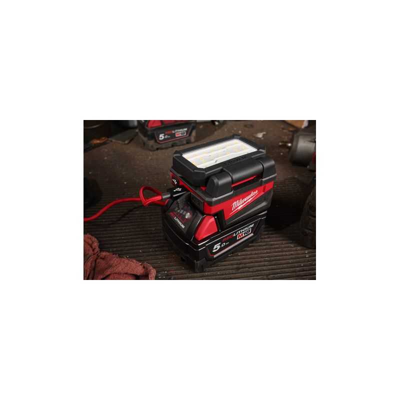 M18 ALIS-0 - Projecteur de chantier compact 18V, sans batterie, 1000 Lumens Milwaukee ref 4933498148 M18 ALIS-0 - Projecteur de chantier compact 18V, sans batterie, 1000 Lumens Milwaukee ref 4933498148