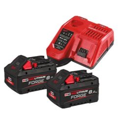 M18 FORGENRG-802 - Pack NRG 18V, 8.0 AH FORGE Red Li-ion, système M18 Milwaukee ref 4933498612
