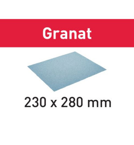 Festool Abrasif pour ponçage manuel Granat 230x280 P60 GR/10