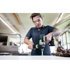 Festool Perceuse-visseuse à percussion sans fil QUADRIVE TPC 18/4 I-Basic-5,0