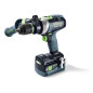 Festool Perceuse-visseuse à percussion sans fil QUADRIVE TPC 18/4 I-Basic-5,0