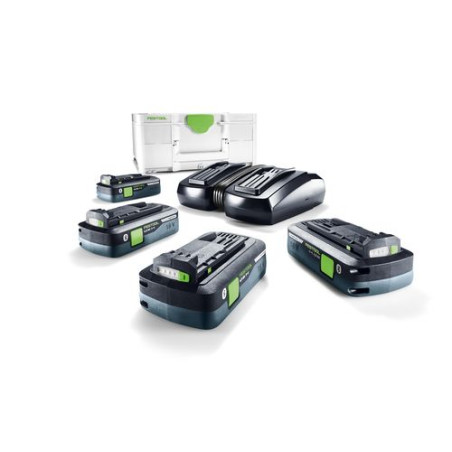 Festool Set Énergie SYS 18V 4x4,0/TCL 6 DUO