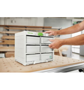 Festool Systainer³ Rack SYS3-RK/6 M 337-Set