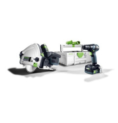 Festool Kit Combo sans fil Universel TSC 55 K/TXS 18/TB M 137