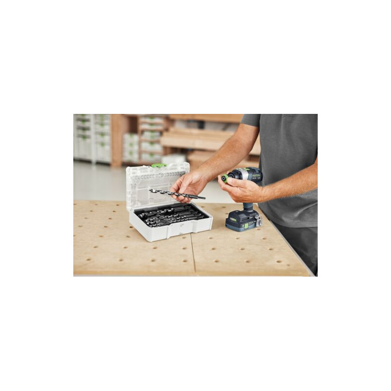 Festool Set de mèches à simple spirale SYS3 S 76-SB CE-SORT/6