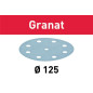 Festool Accessoires de ponçage Granat D125 P240 GR/50