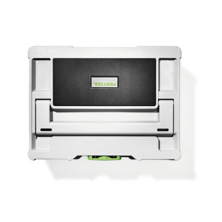 Festool Systainer³ avec enceinte Bluetooth® intégrée TOPROCK SYS3 BT20 M 137 USB-C