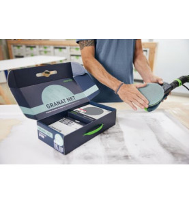Festool Abrasif maillé Granat Net D150 GR NET-Set