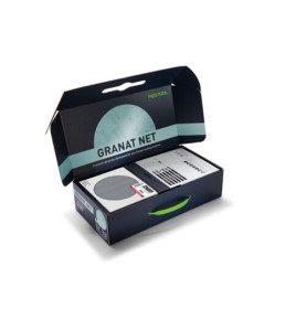 Festool Abrasif maillé Granat Net D150 GR NET-Set