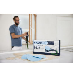 Festool Accessoires de ponçage Granat D125 GR-Set
