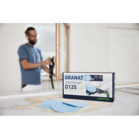Festool Accessoires de ponçage Granat D125 GR-Set