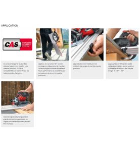 Système de mise à longueur KSS 60 18M bl PURE en coffret de transport - Mafell 91D902