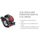 Scie circulaire portative sans fil K 55 18M bl dans le coffret T-MAX - Mafell 91D601