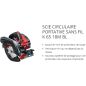 Scie circulaire portative sans fil K 65 18M bl dans le coffret T-MAX - Mafell 91D801