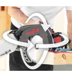 Scie circulaire portative sans fil K 85-18 PURE dans le coffret L-MAX - Mafell 91E302