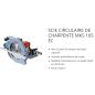 Scie circulaire de charpente MKS 165 Ec - Mafell 924501 Scie circulaire de charpente MKS 165 Ec - Mafell 924501