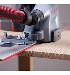 Fraise multi MF 26 cc / 400 en coffret de transport - Mafell 917804 - Version coupe et fraisage bois avec rail technique 400mm