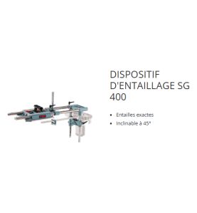 Dispositif d’entaillage SG 400 pour mortaiseuse à chaîne LS 103 Ec - Mafell 201000