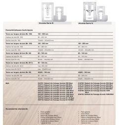 Couteaux ARUNDA Standard-26 réversibles en métal dur HM, 5 paires, emballées - Mafell 091431