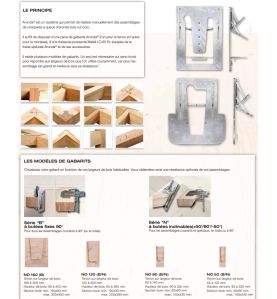 Gabarit de fraisage Arunda 80B Midi - Mafell 91A712