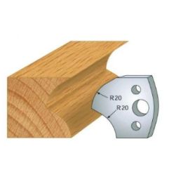 Jeu De 2 Contre-Fers Profiles Ht.40Mm N°120 ref 801.120 Leman