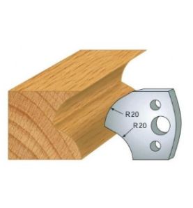 Jeu De 2 Contre-Fers Profiles Ht.40Mm N°120 ref 801.120 Leman