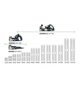 Festool Fraiseuse DOMINO DF 500 RQ-Set