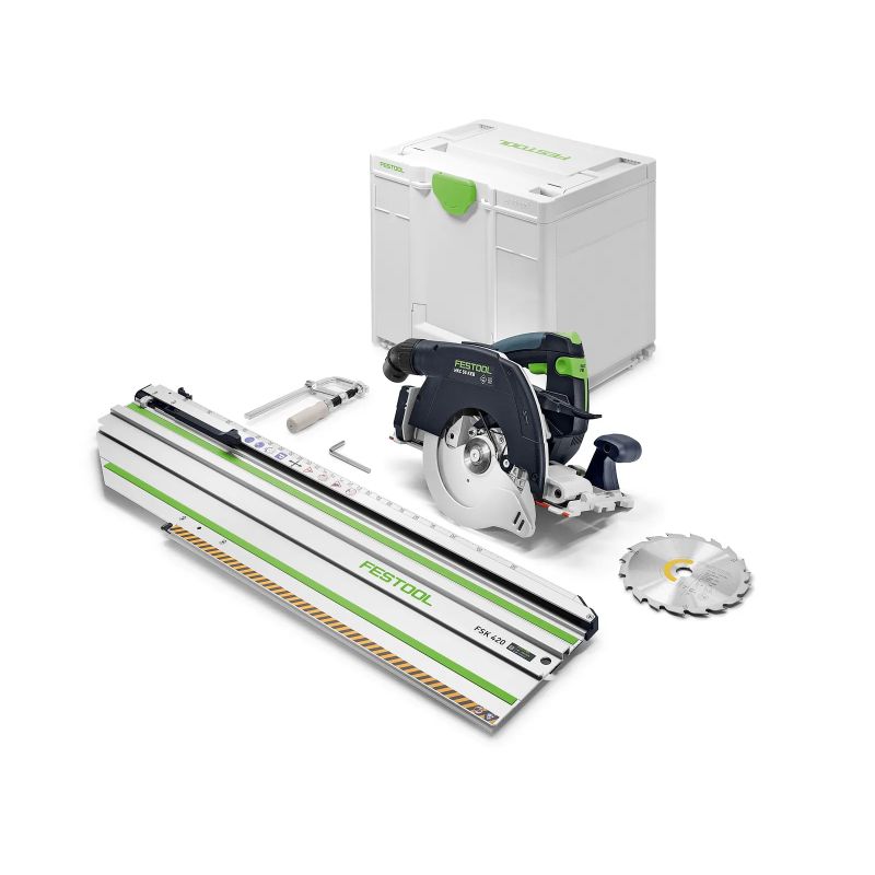 Festool Scie circulaire à capot basculant sans fil HKC 55 KEB-Basic-FSK 420 Festool Scie circulaire à capot basculant sans fil HKC 55 KEB-Basic-FSK 420