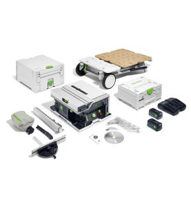 Festool Scie circulaire sur table sans fil CSC SYS 50 EBI-Set