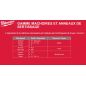J12-U18 - Mâchoire de sertissage M12 - Profil raccord Multicouche U UPONOR & VALSIR J12-U18 - Mâchoire de sertissage M12 - Profil raccord Multicouche U UPONOR & VALSIR