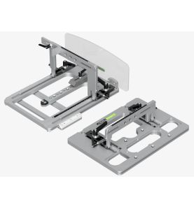 Set de gabarit pour tenons droits 40mm d'epaisseur - ronds (usinage mortaise et tenon à la défonceuse)