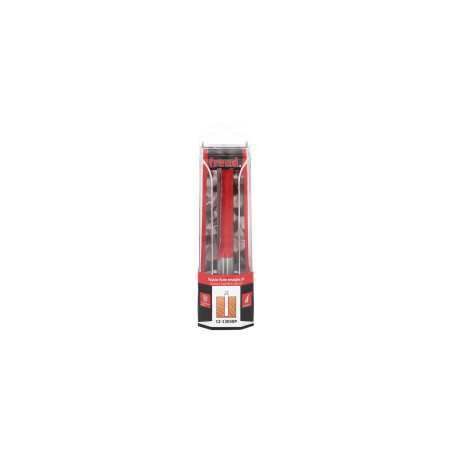 Fraise droite à deux tranchants D12,7 Q12,7 H63,2/110,7