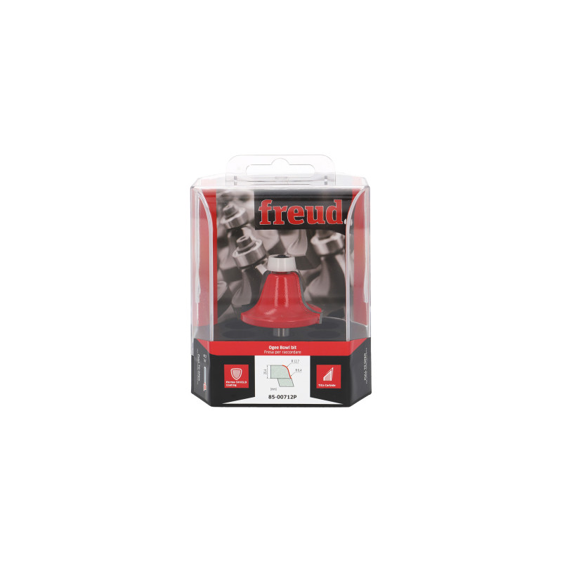 Fraise pour Corian D57,2 Q12 H31,8/80,9 Freud