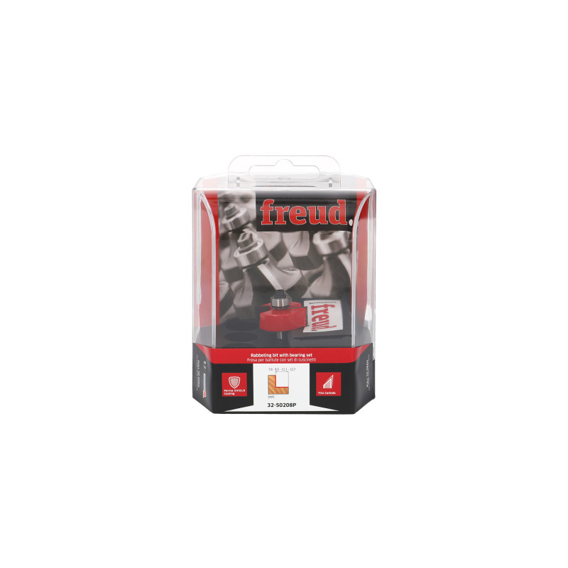 Fraise à feuillurer avec roulement D31,75 Q6 H13,2/55,15