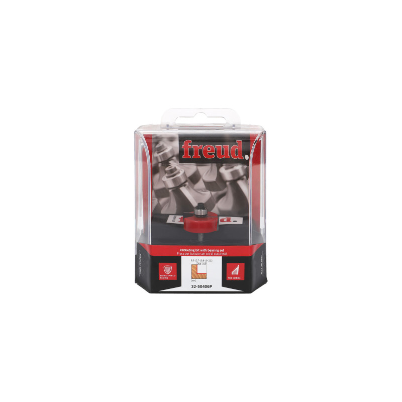 Fraise à feuillurer avec roulement D31,75 Q6 H13,2/55,16 Fraise à feuillurer avec roulement D31,75 Q6 H13,2/55,16