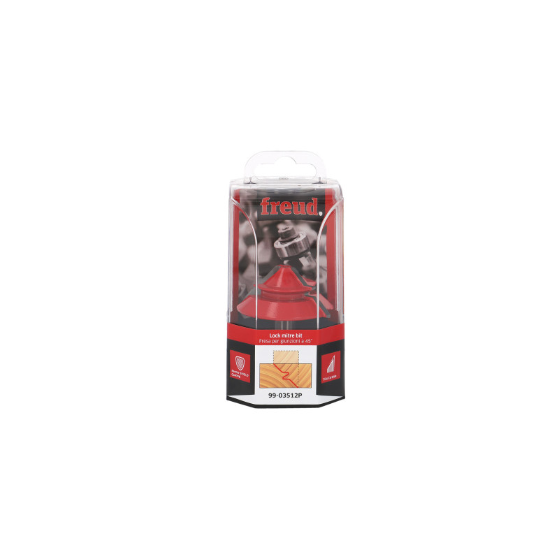 Mèche pour assemblage à onglet D55 H23/61 Q12 Z2 Freud