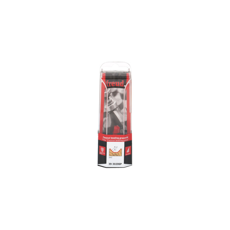 Mèche pour rainure décorative classique D12,7 H9,5/41,5 Q6 Z2 Freud