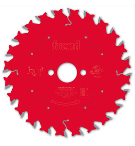 Lame pour scie circulaire portative D130 2,4/1,6 AL20 Z24 BA 15° Freud