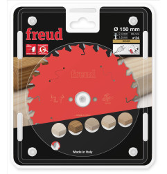 Lame pour scie circulaire portative D150 2,4/1,6 AL20 Z24 BA 15° Freud