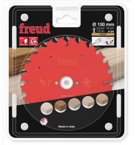 Lame pour scie circulaire portative D150 2,4/1,6 AL20 Z24 BA 15° Freud
