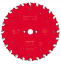 Lame pour scie circulaire portative D160 2,4/1,6 AL16 Z24 BA 15° Freud