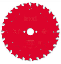 Lame pour scie circulaire portative D160 2,4/1,6 AL20 Z24 BA 15° Freud