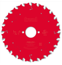 Lame pour scie circulaire portative D160 2,4/1,6 AL30 Z24 BA 15° Freud