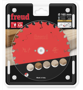 Lame pour scie circulaire portative D165 2,4/1,6 AL20 Z24 BA 15° Freud