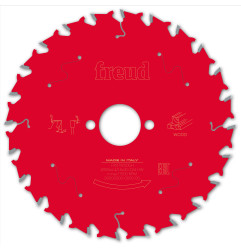 Lame pour scie circulaire portative D165 2,4/1,6 AL30 Z24 BA 15° Freud