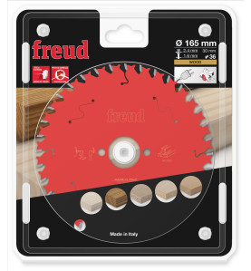 Lame pour scie circulaire portative D165 2,4/1,6 AL30 Z36 BA 10° Freud