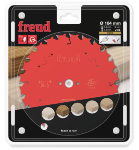 Lame pour scie circulaire portative D184 2,4/1,6 AL16 Z24 BA 15° Freud
